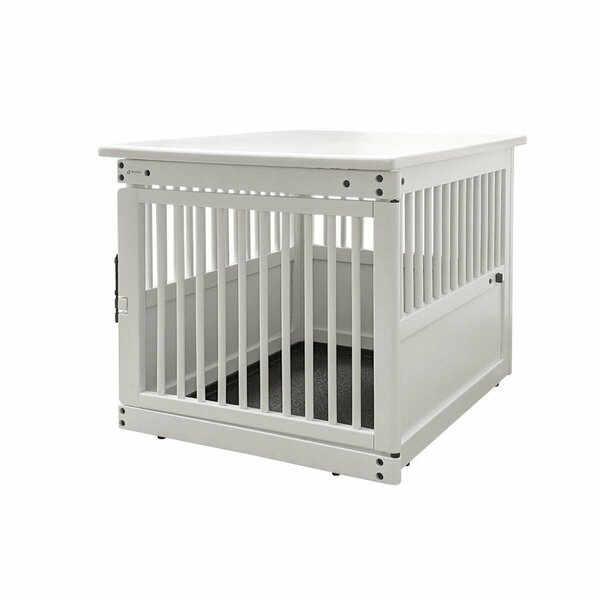 Petpalace Wooden End Table Crate Medium - White PE3190034